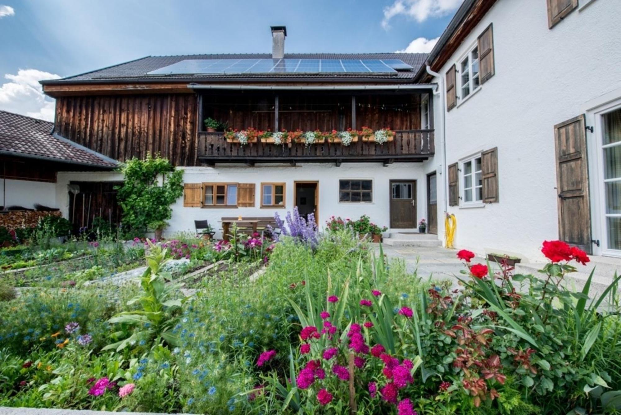 Ferienwohnung Lacherhof Seehausen am Staffelsee Exterior foto